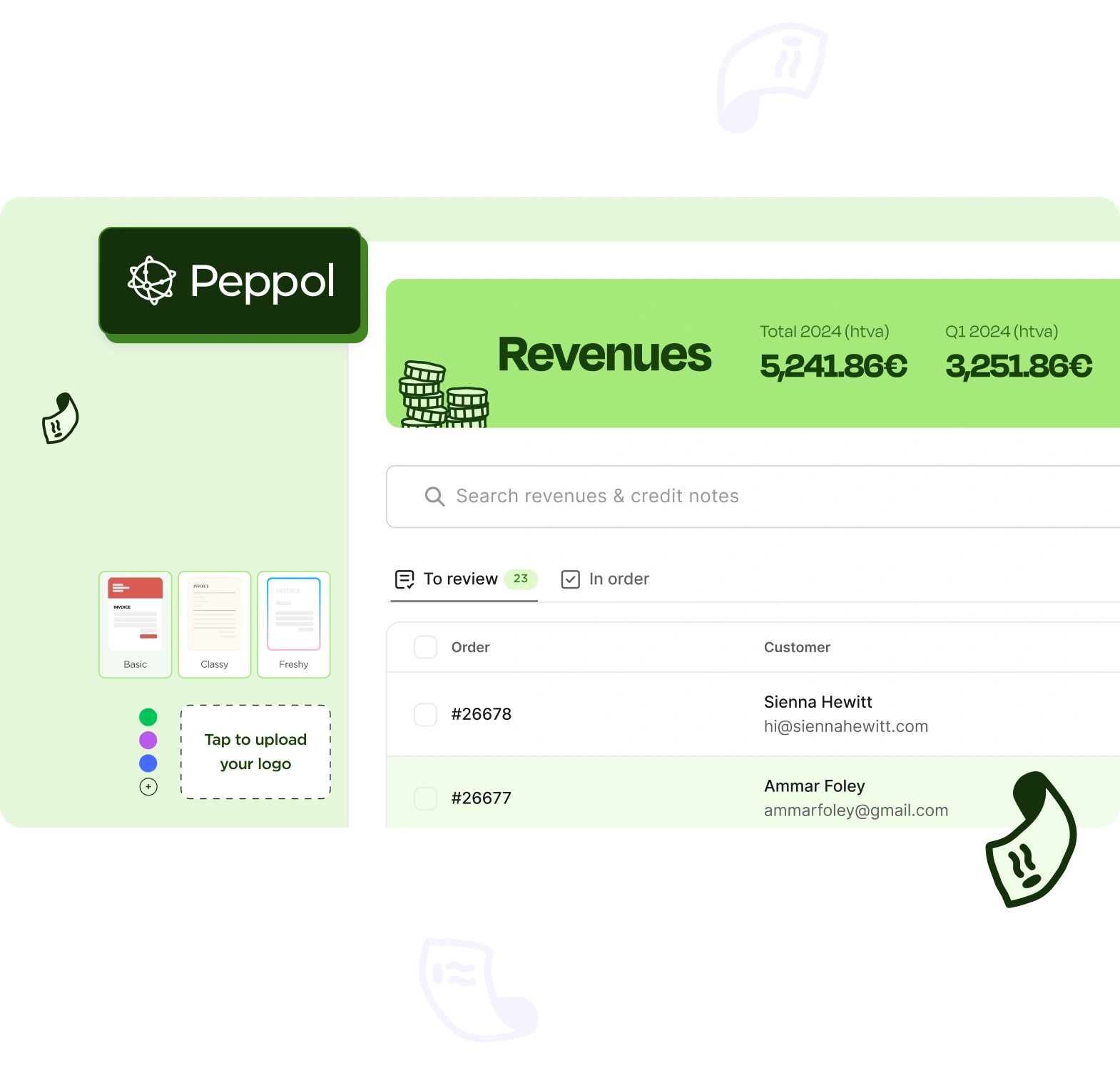Unlimited invoicing for free