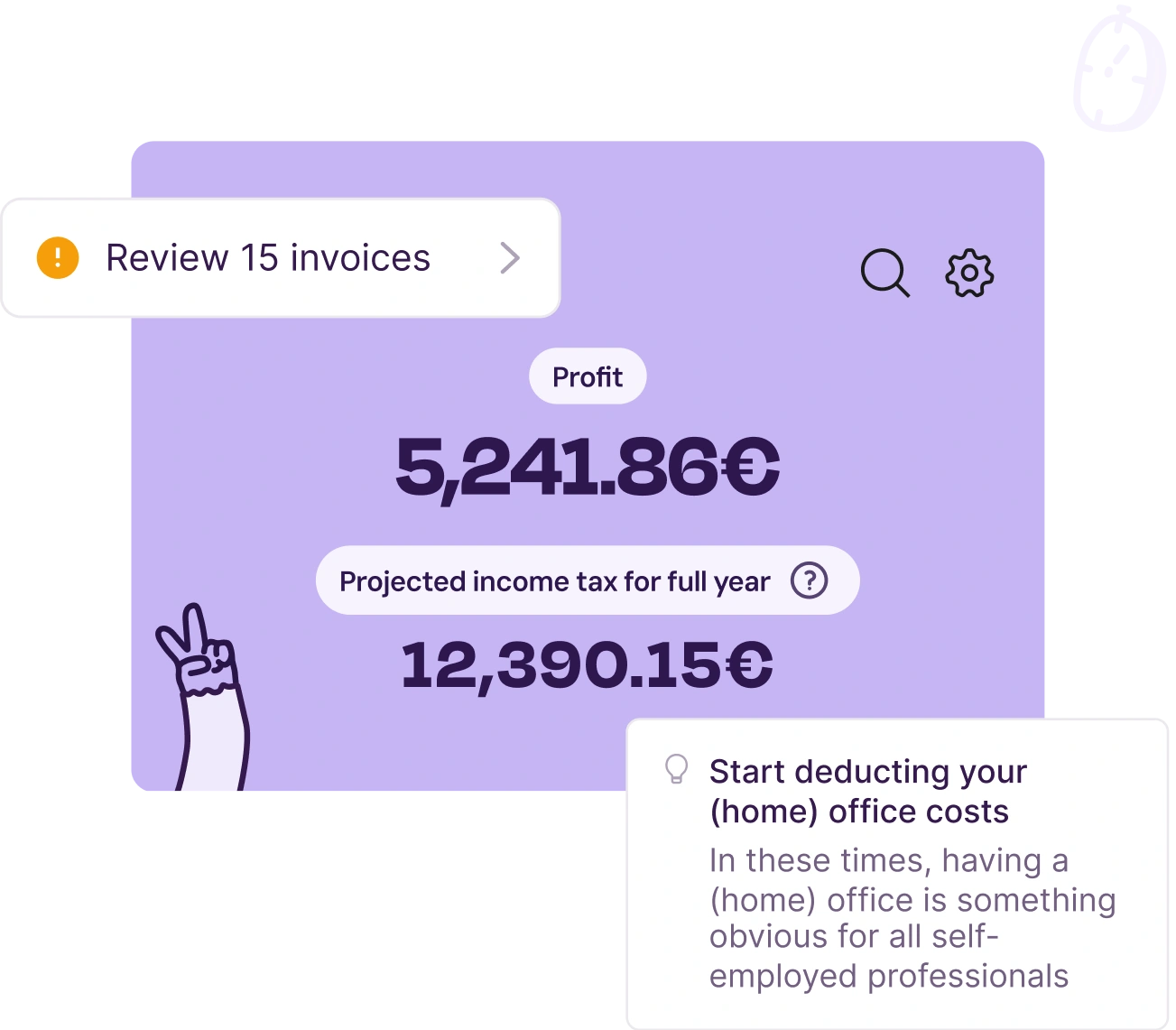 See how much you really earn after taxes