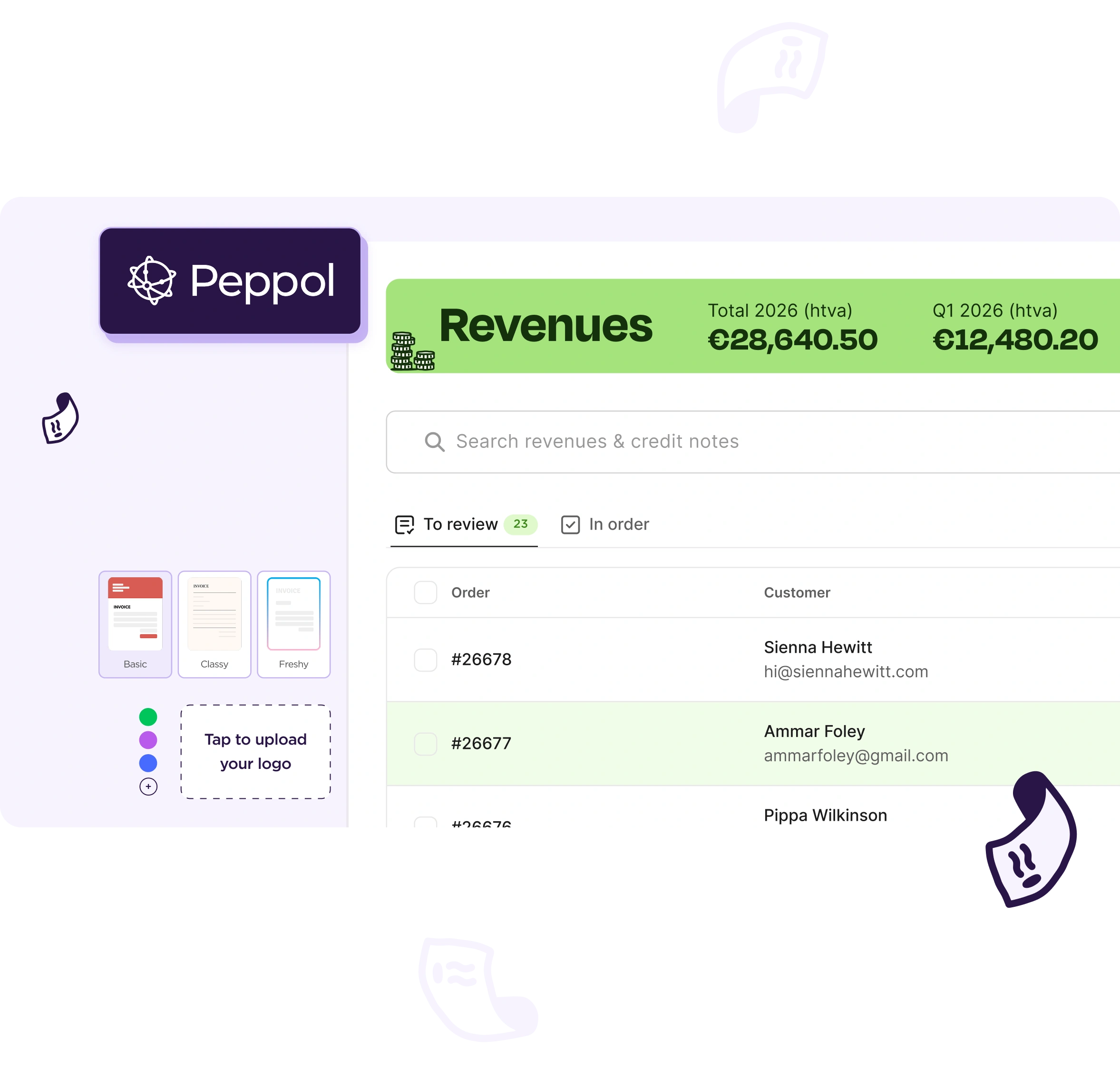 Unlimited invoicing for free