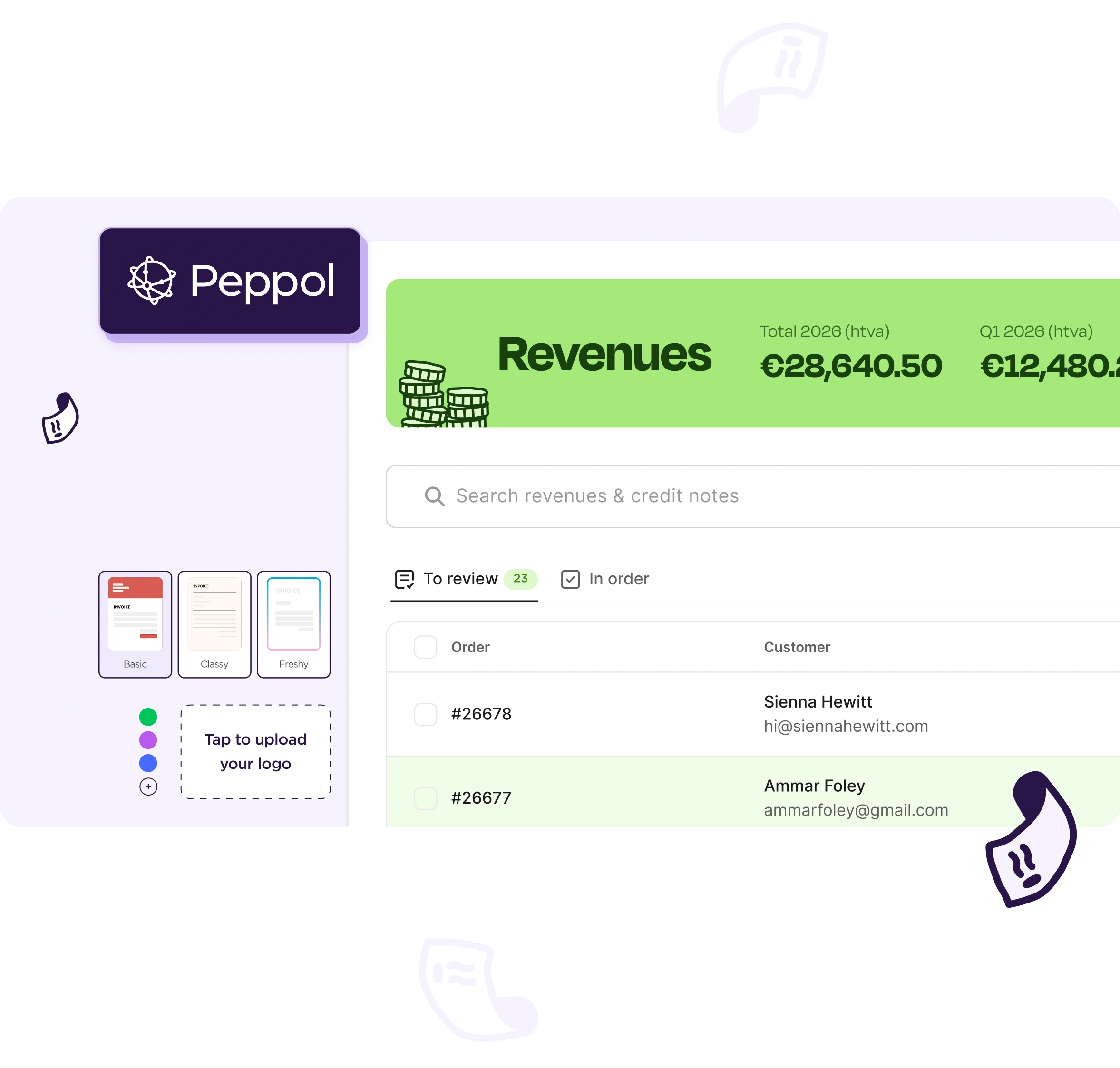 Unlimited invoicing for free