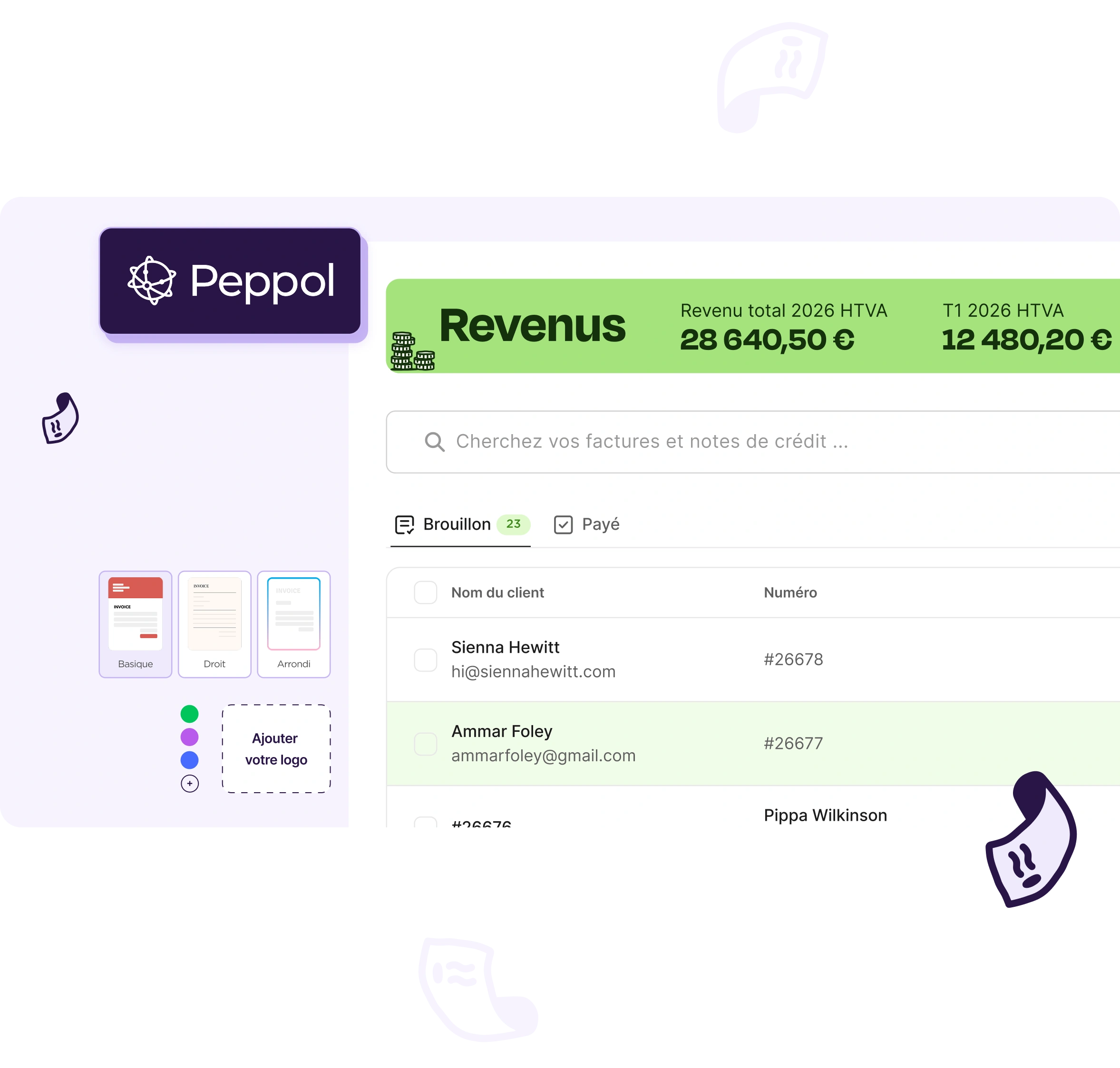 Facturation gratuite sans limites